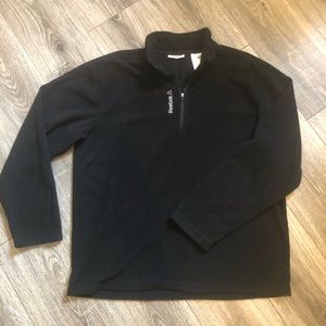 Men’s Reebok fleece zip pullover